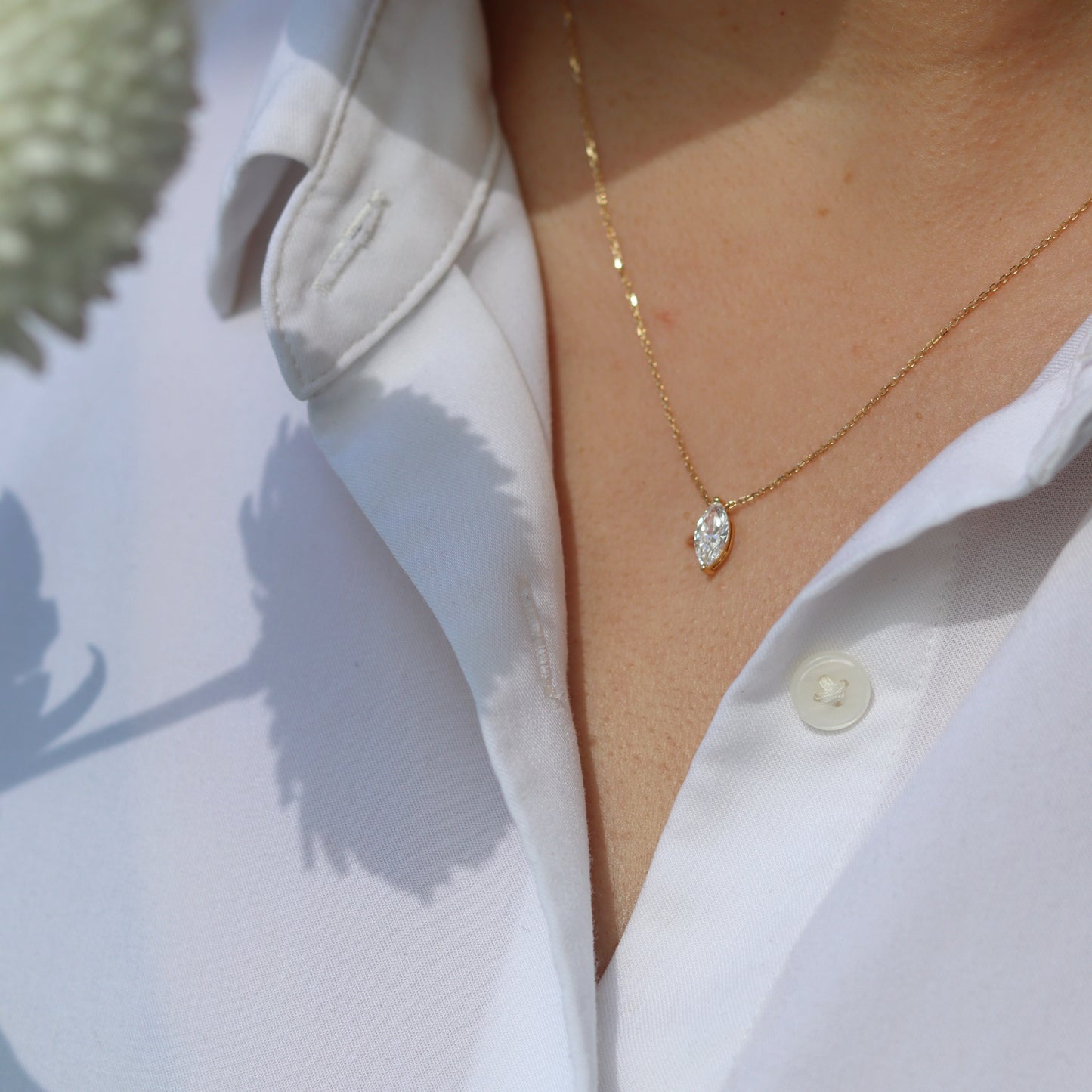 Collar Marquisse 0.663 Ct