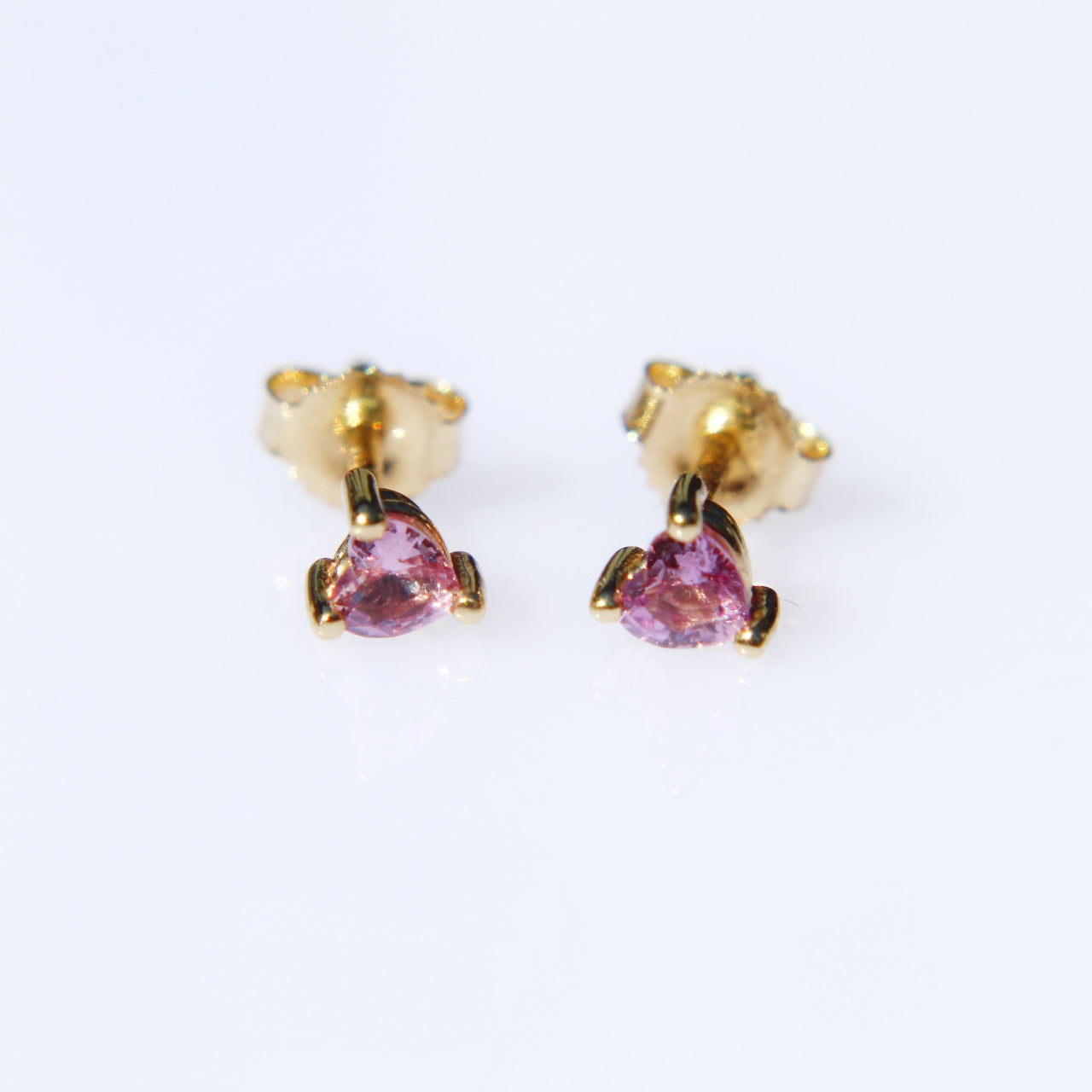 Aretes Topacios Rosas