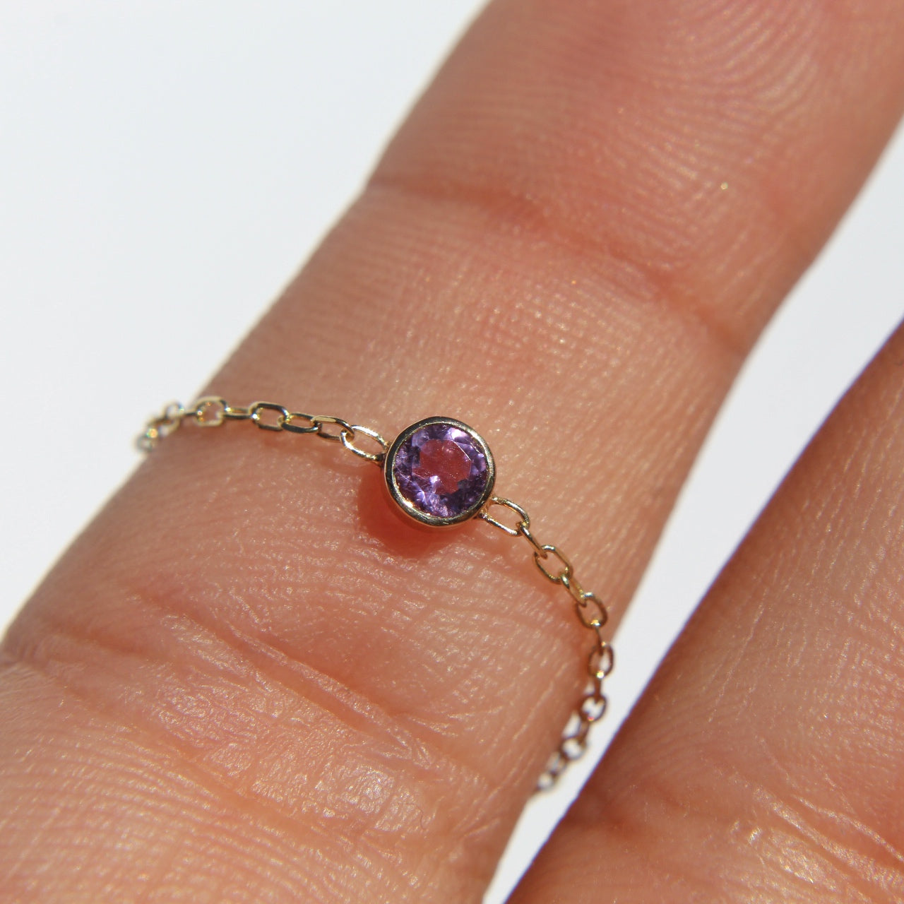Anillo Chain 3Gem