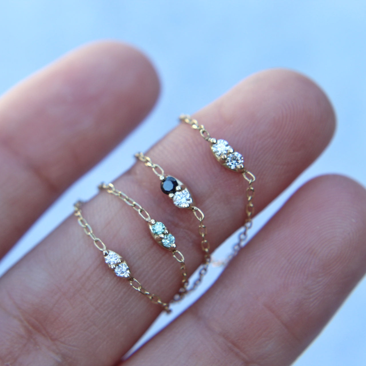 Anillo Double-Trouble Chain