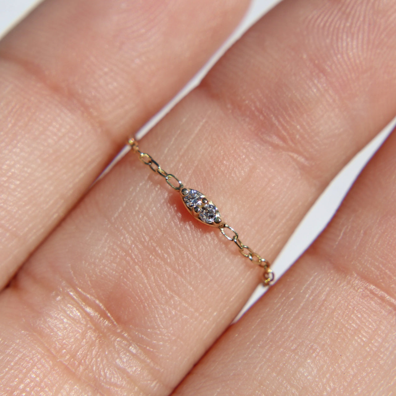 Anillo Double-Trouble Chain