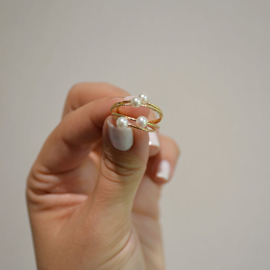 Anillo Mini Perla Akoya