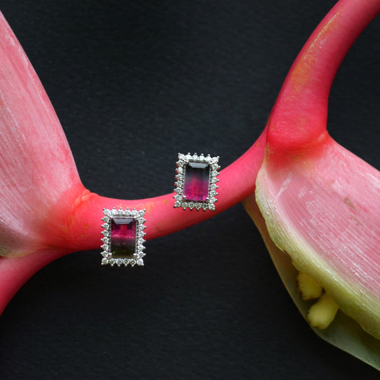 Aretes Turmalina Sandia