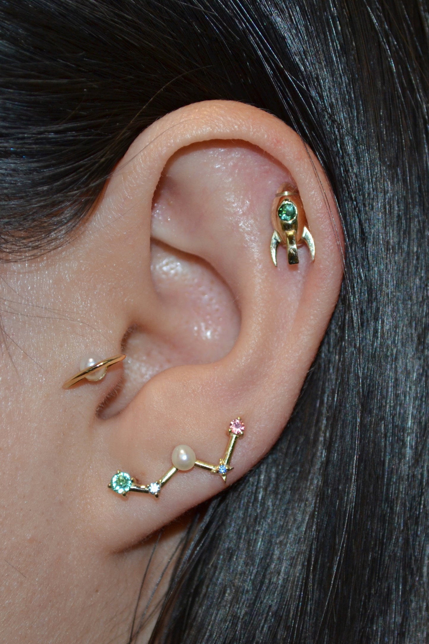 Aretes Cohete Espacial