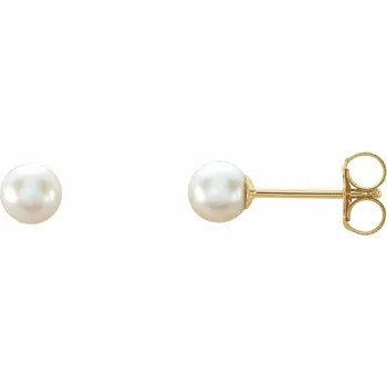 Aretes Akoya Pearl