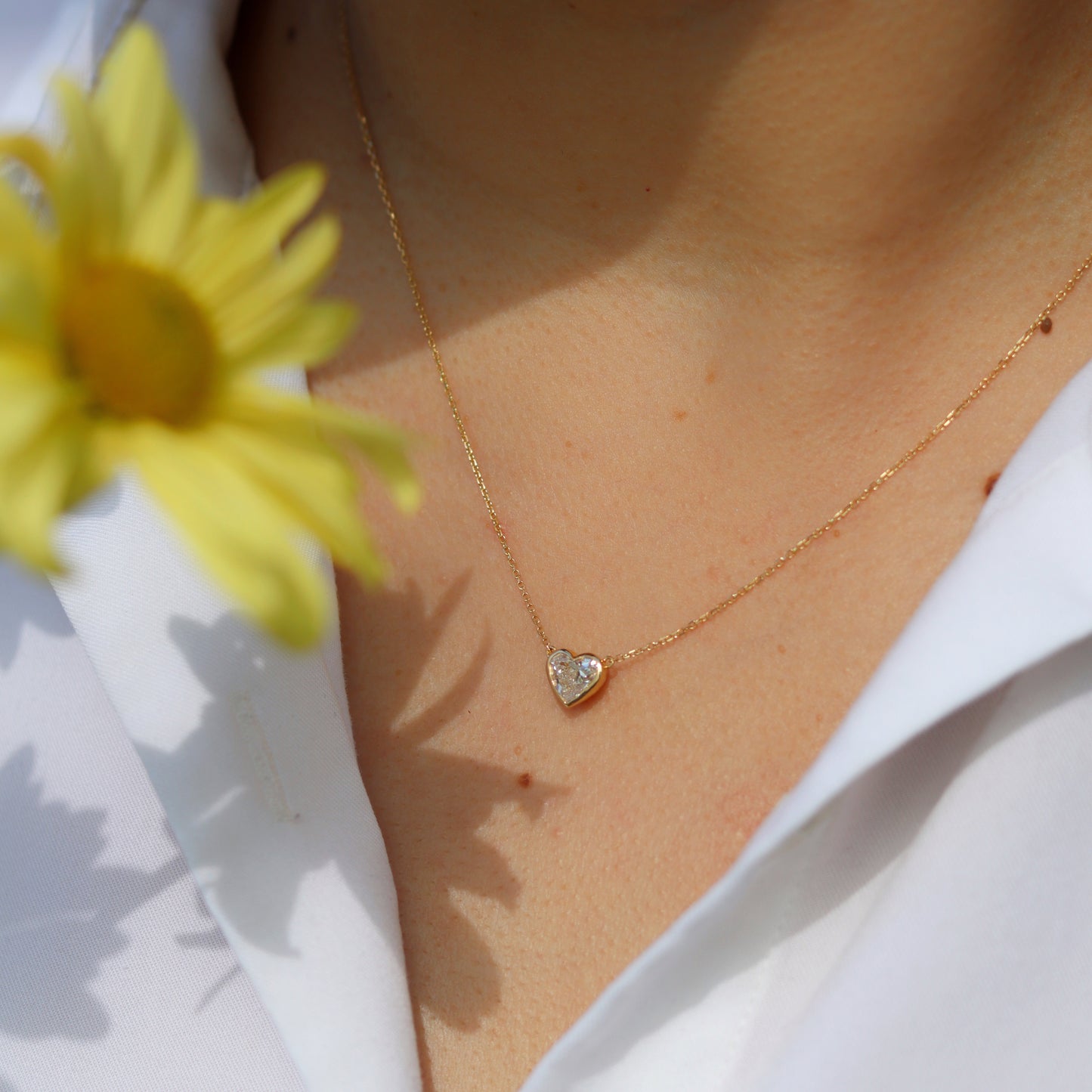 Collar Corazon 1.004 Ct