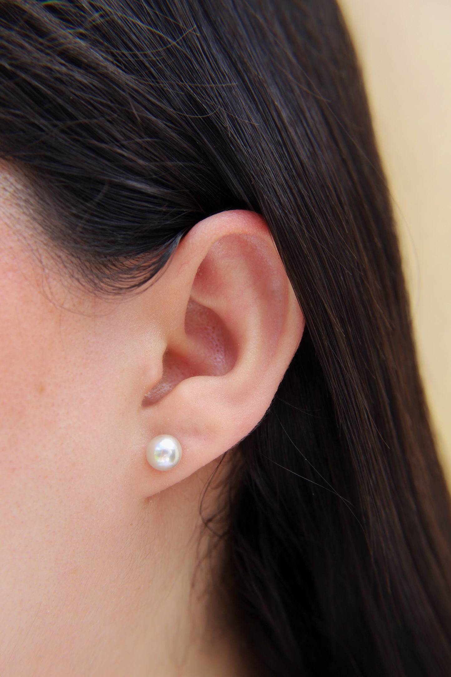 Aretes Perlas de Akoya