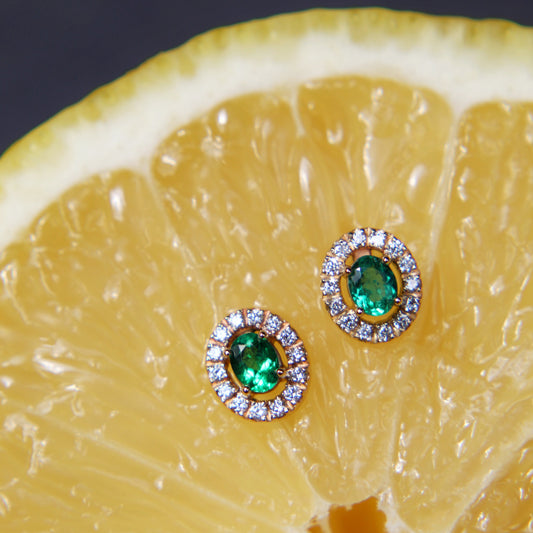Aretes Esmeralda