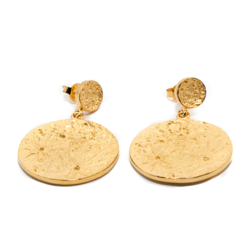 Aretes 'Luna Llena'