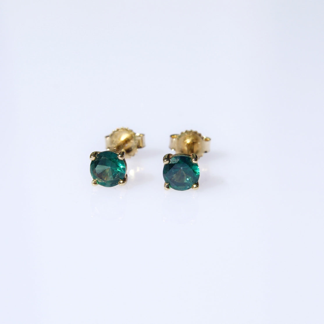 Aretes Topacios Verdes