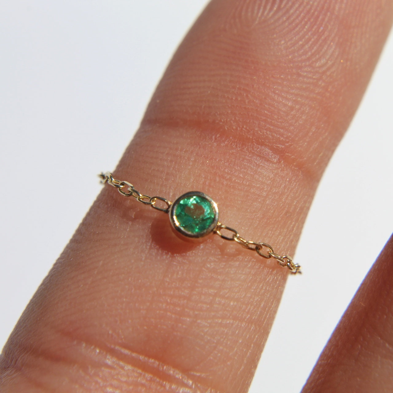 Anillo Chain 3Gem