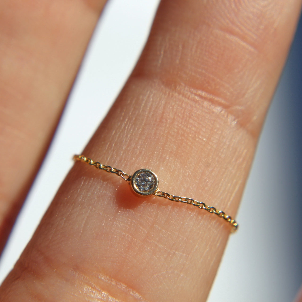 Anillo Chain 2Gem